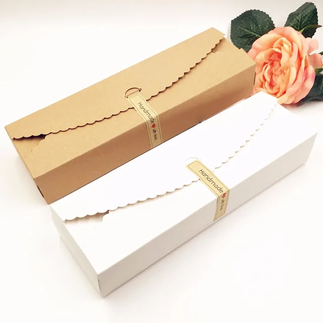 20pcs lot kraft gift boxes paper handmade candy chocolate packing