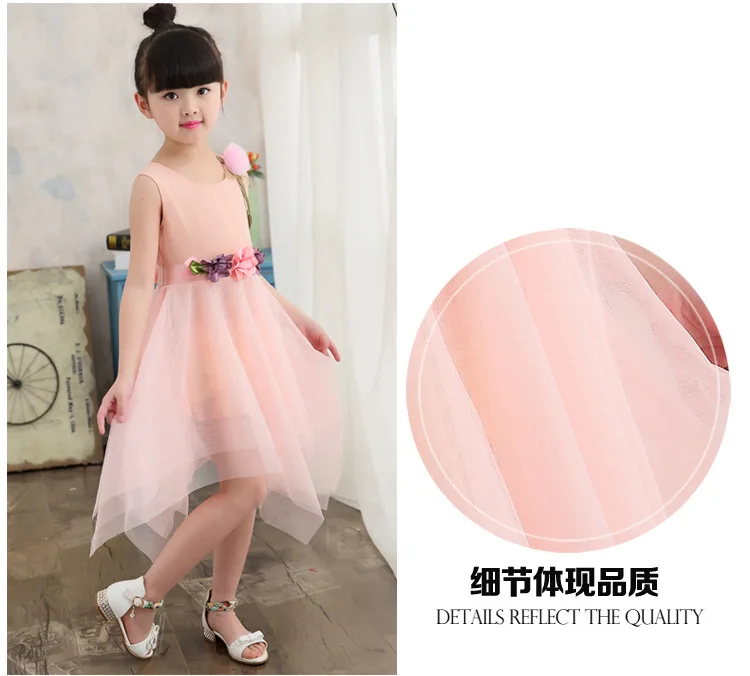 2019 Vestido de Verão para Crianças Meninas