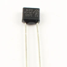 10 шт. в партии AUPO тепловой предохранитель TF среза 125 градусов 250 В 1A A3-1A-F