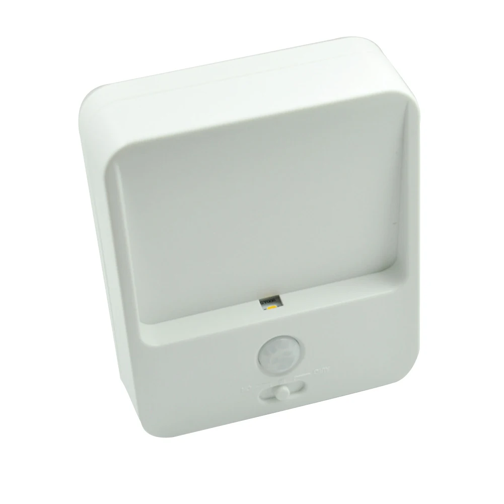 

6pcs Night Light Wireless Bedroom Kitchen Motion Sensor Induction Battery Powered Stair Bright LED Energy Saving Compact Closet