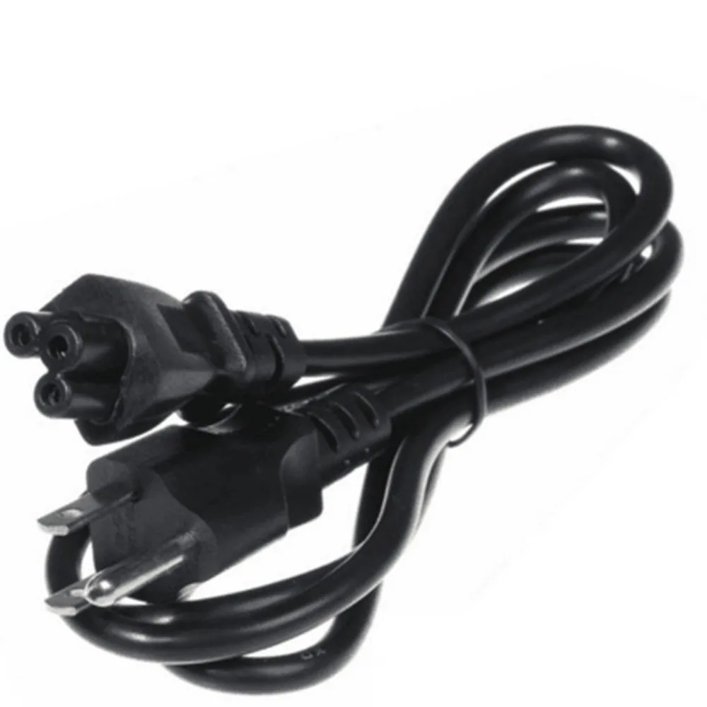C5 Power Cord C5 Cloverleaf Power Cable – 3-Prong EU Plug To Laptop Adapter, 1 Meter Long Laptop Power Cable - Foto 6
