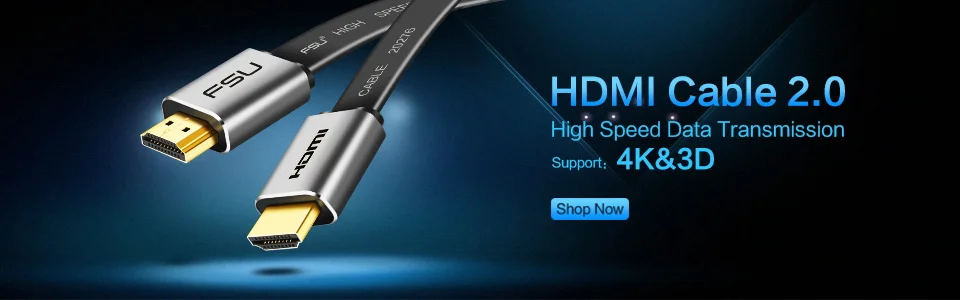 Высокоскоростной 1080P 3D HDMI кабель 1,4 В позолоченный адаптер папа-папа с красным синим для проектора HD lcd tv PS3/4 шт 1 м 2 м 3 м 5 м