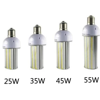 

Free Shipping 25w 35w 45w 55W E27/E40 LED street Light led corn light 3 years warranty