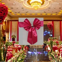 10 шт. Свадебный галстук-бабочка галстук-бабочка стул с эластичным чехлом для стула спинка стула цветок Отель Свадебный реквизит