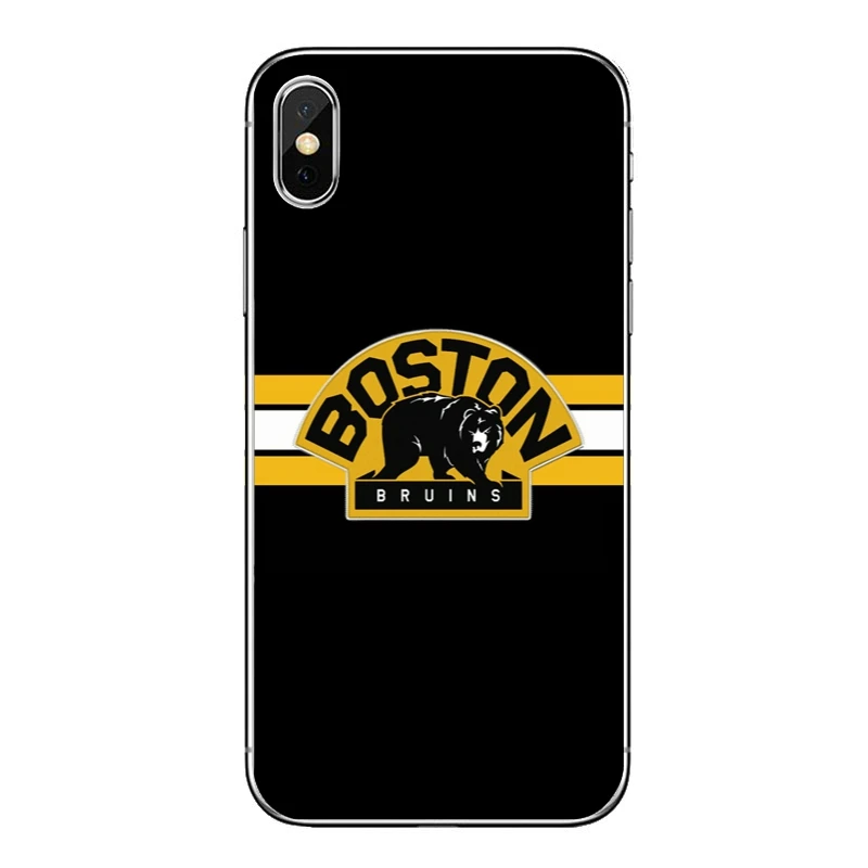 Чехол для iPhone X XR XS Max 8 7 6s 6 plus Boston broins хоккейный для samsung Galaxy S10 S9 S8 S7 S6 edge Plus Lite Note 9 8 - Цвет: Boston-Bruins-A-11