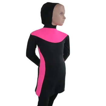 

New Summer Islamic Ladies' Muslim Conservative Swimsuit Sunscreen Modest Swimwear Printed Beach Wear Women Bathing Suit