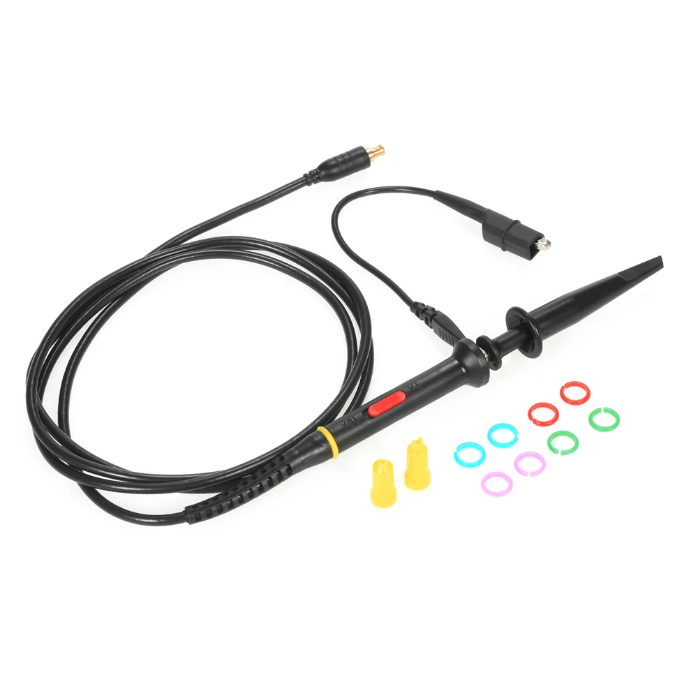 60MHz MCX Oscilloscope Probe High Precision Alligator Clip Test Probe for Mini DSO Nano Quard Portable Digital Osciloscopio