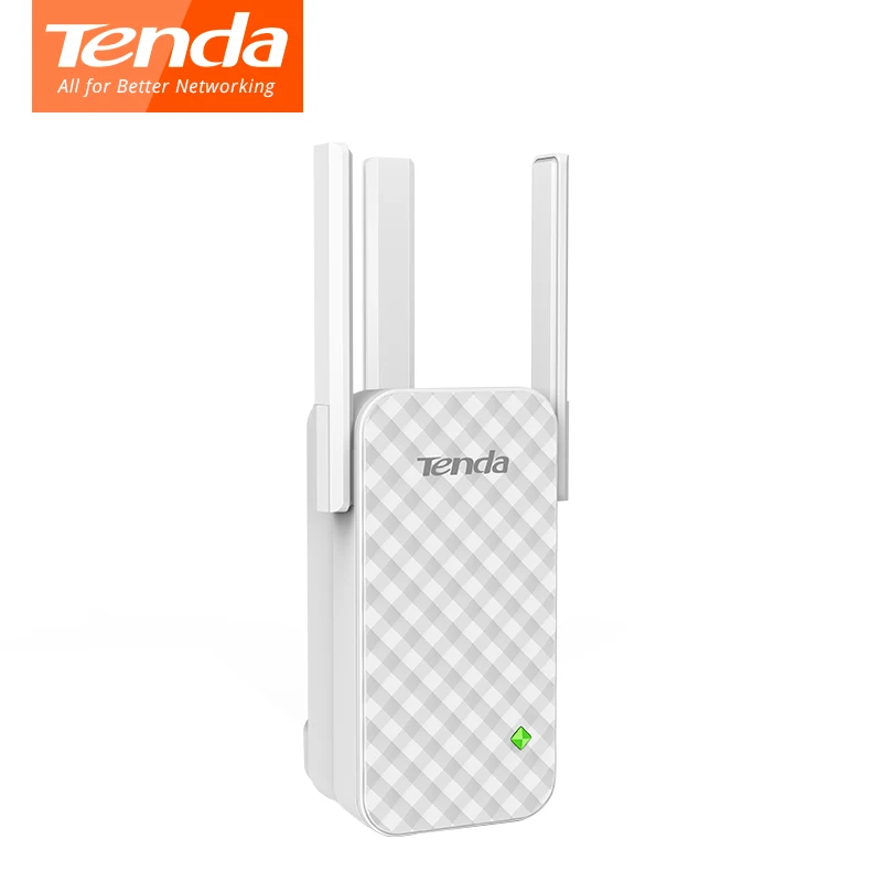 Tenda A12 300 Мбит/с беспроводной Wi-Fi ретранслятор диапазон расширитель сигнала Усилитель 3 антенны полный дом крышка высокая совместимость с роутером