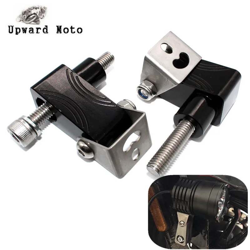 

For DUCATI Monster 656 796 797 821 795 1200 Diavel 899 959 Motorcycle Lower Fork Spotlight Holder Lights lamp Mounting bracket