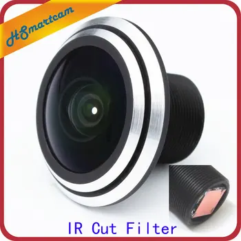 

1.7mm CCTV Bullet-Dome Camera Lens Ultra Wide Angle Fish Eye m12x05 s-Mount 650nm 940nm 850nm IR Cut Filter FPV