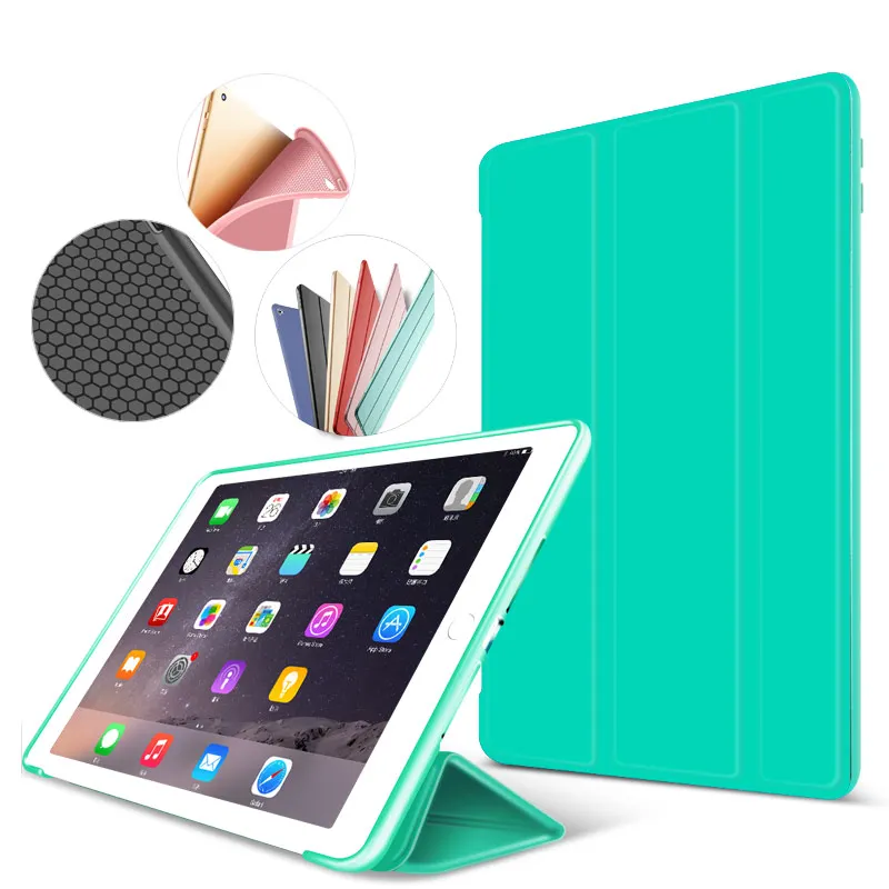Smart Case for ipad air2 Flip Ultra Thin Stand Cover case for Apple