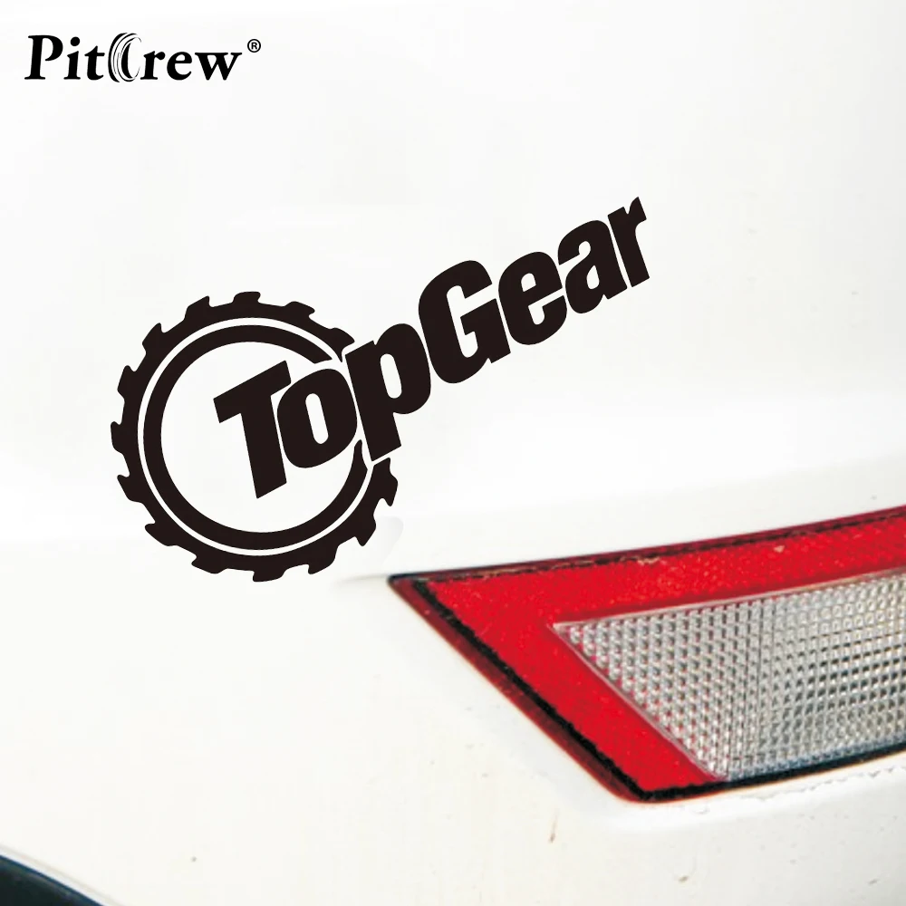 2018 Hot Sales 1PC 18.6*9.3CM Top Gear Stickers Car Styling Anime