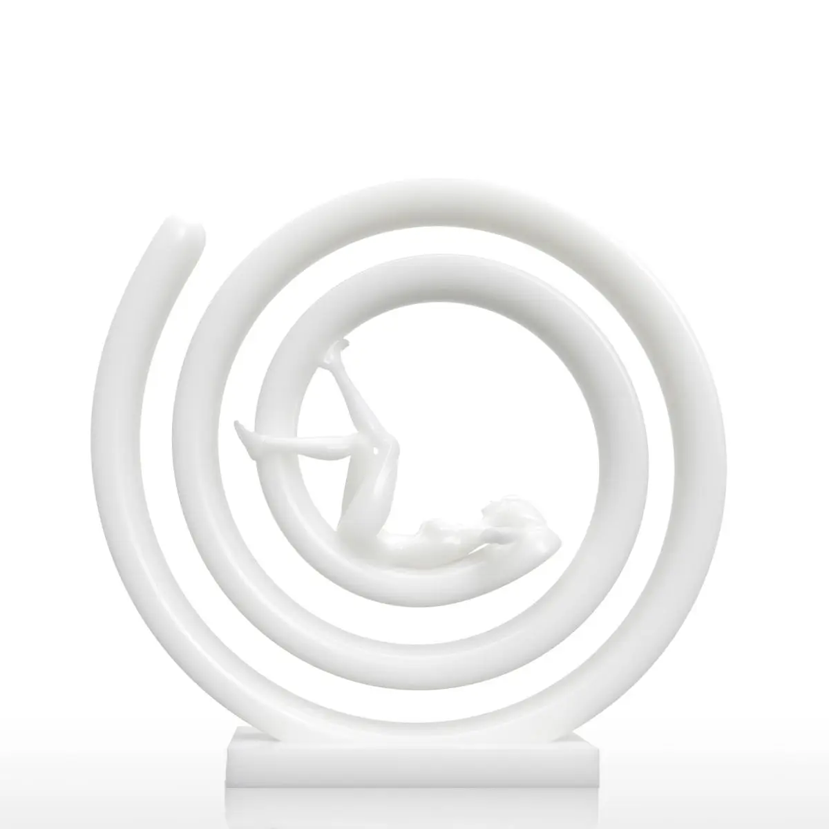 

Tooarts Tomfeel 3D Design Human Body Woman Figurine 3D Printed Figurine Modern Craft Gift For Home Decoration