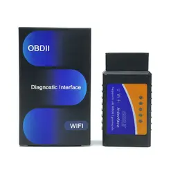 Obd2 WiFi адаптер elm327 Wi-Fi автомобильного считыватель кода неисправности для IOS Android/iPhone Windows Elm 327 obd2 v1.5 автомобиля диагностический инструмент