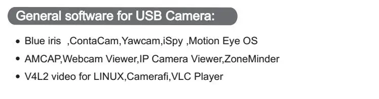 software for usb camera