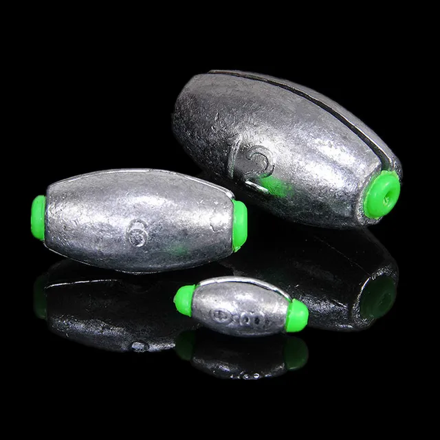 Fishing Lead Sinkers Leads Weights 1.2 15g Removable Split Lead Shot Quick Change Sinkers