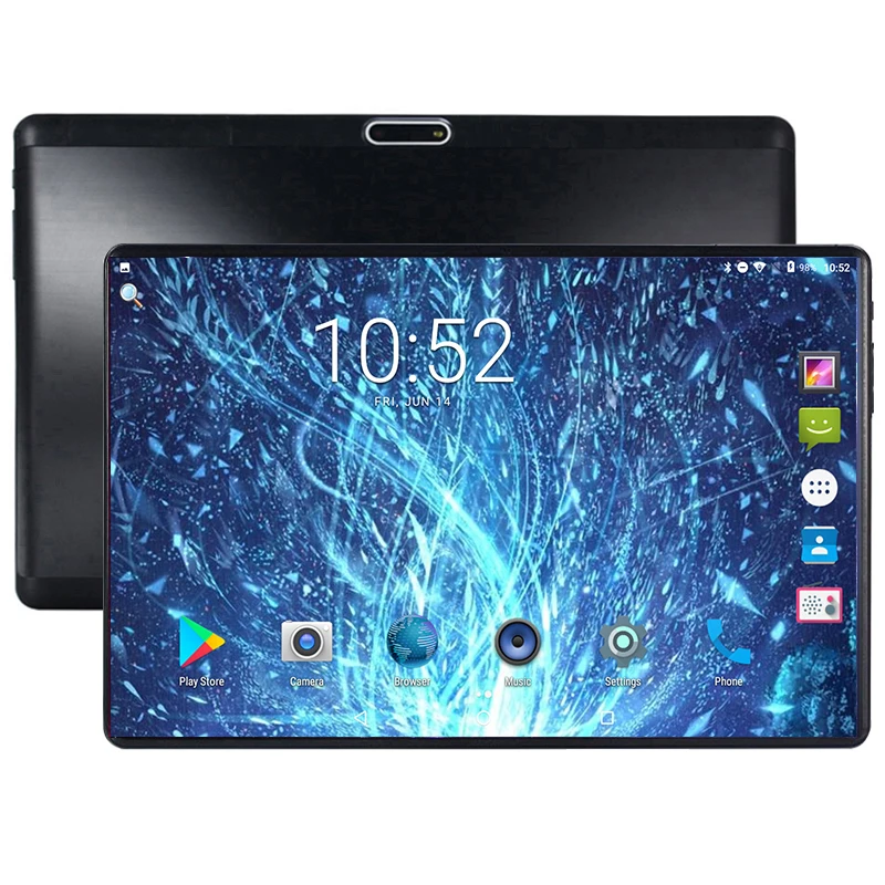 

Super Tempered Glass 10 inch Tablet PC Android 8.0 4GB RAM 64GB ROM 5.0MP WIFI Octa Core 3G 4G LTE 1280*800 IPS Tablet 10.1