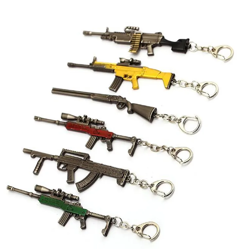 HSIC Game PUBG Playerunknown's Battlegrounds брелок в форме оружия металлический сплав M16A4|Брелоки| |