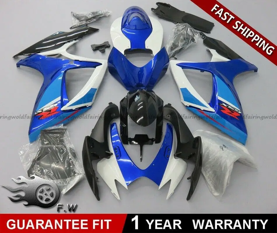 

ZXMT UV light curing paint Fairing Kit For Suzuki GSXR600/750 2006-2007 K6 06 07 ABS Molded Bodywork Multicolor