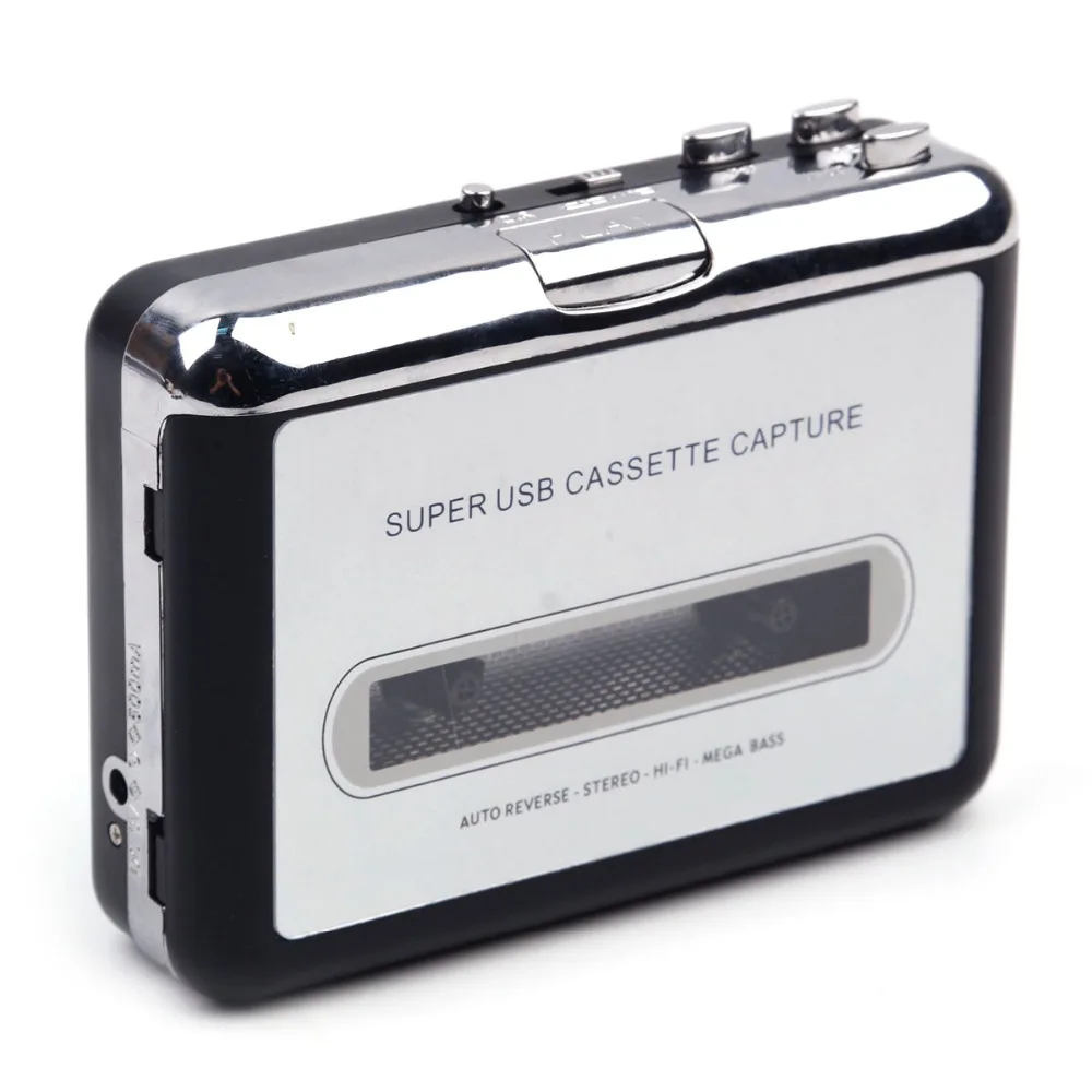 Кассетный плеер в MP3 портативный MP3 лента для захвата MP3 usb-лента ПК супер MP3 музыкальный плеер аудио конвертер рекордер