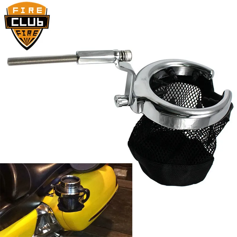 

Rear Passenger Drink Cup Holder Motorcycle New For Honda Goldwing 1800 GL1800 ABS 2001-2015 F6B 2013-2015 Drinking Holder Cup