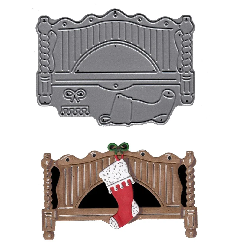 Bed Stocking For Gift Die Metal Cutting Dies Stencil for DIY Scrapbooking Album Decorative Embossing Paper Card Crafts Die Cuts Bed Stocking For Gift Die Metal Cutting Dies Stencil for DIY Scrapbooking Album Decorative Embossing Paper Card Crafts Die Cuts