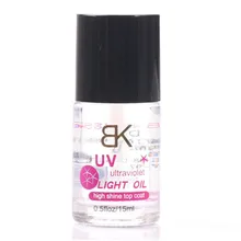 1 Bottle 15Ml Anti UV Ultraviolet Top Coat Polish High Shine Transparent Nail Polish Pretty Manicure Nail Art Decoration