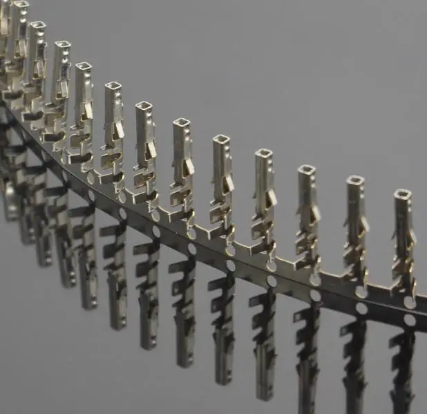 Free shipping 500 pcs/lot 4.2MM 5557 Terminal Low foot tin plating plug connectors Pitch4.2MM