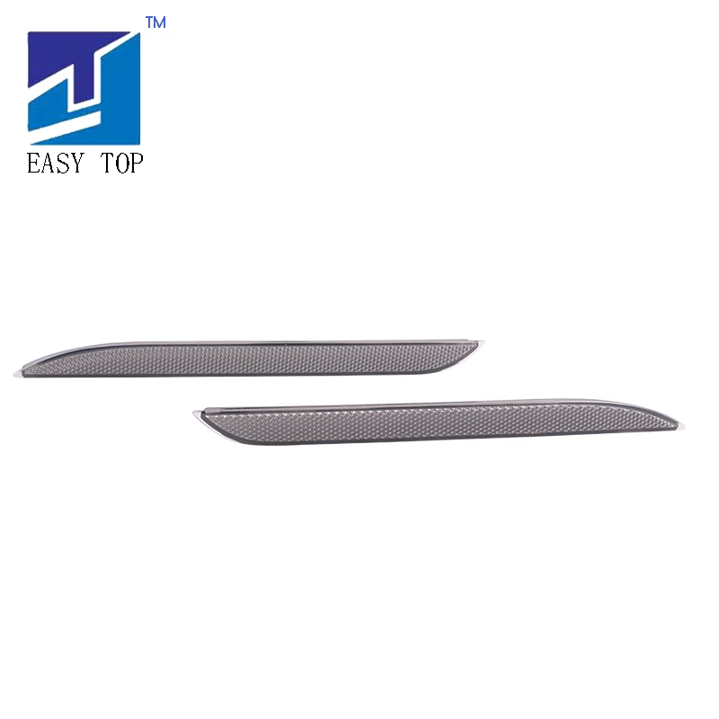 

Smoke Black Rear Bumper Reflector For Ford Mustang 2015-2017