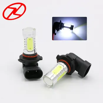 

2PCS High Power 7.5W Super White H10 PY20D 12V COB LED Day time Running Light Fog Light Bulbs Car Lamps