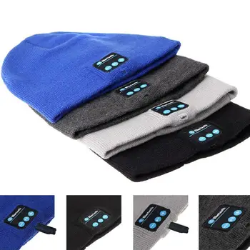 

Wireless Bluetooth Headphones Colorful Sport Music Hat Smart Headset Beanie Cap Winter Hat with Speaker Mic for Xiaomi Earphone