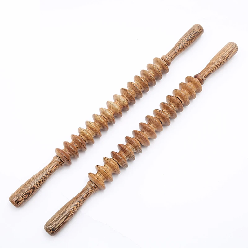 Высокое качество деревянный Бытовой Уход за здоровьем физиотерапия инструмент массажер для тела общий многофункциональный массаж yili