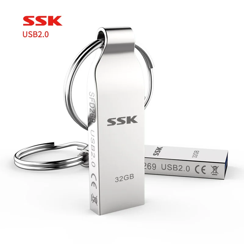 USB флеш накопитель SFD269 металлический 8 32 Гб|memory disk|32gb usbflash pen drive |