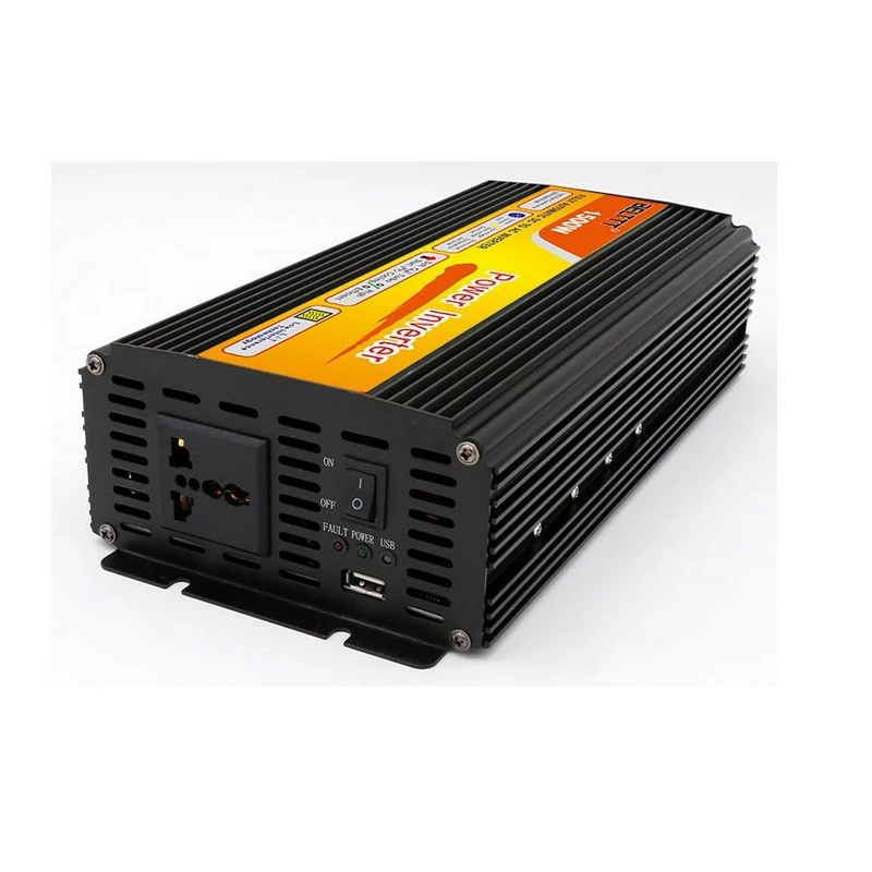 12V1500W high power correction wave car inverter 8