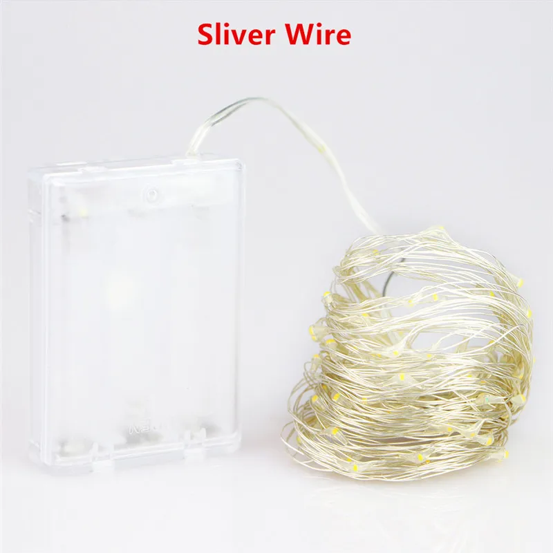 

Battery Led String Light 2M 5M 10M 3*AA Battery Operated Garland Outdoor Indoor Home Christmas Decoration fairy Light Led Strip