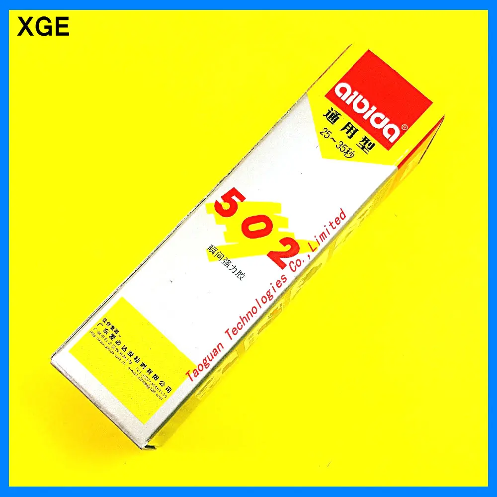 XGE 502 Super Glue Instant Quick drying Adhesive Strong Bond Fast For