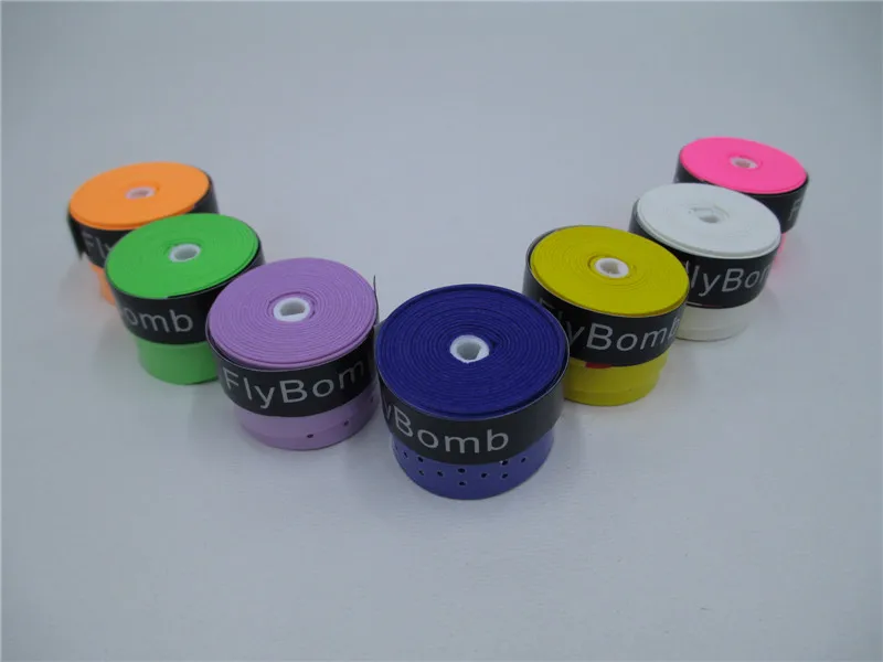 Вязкая ракетка для бадминтона Flybomb противоскользящая дышащая повязка сцепление
