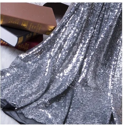 silver black mesh