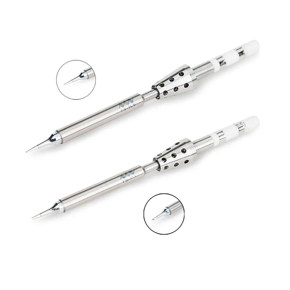 

TS-C1/TS-ILS Mini Quick Heat Dissipation Electric Soldering Iron Tip Internal Heating Core Adjustable Temperature Pen-Type TS100