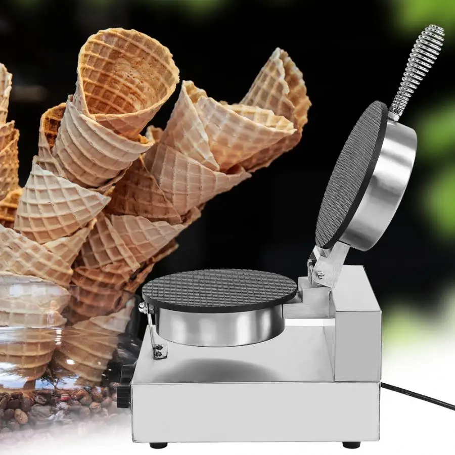 

Electric Egg Roll Maker Bakeware Ice Cream Cone Machine Pie Frying Grill Sonifer Crispy Omelet Mold Crepe Baking Pan Pancake
