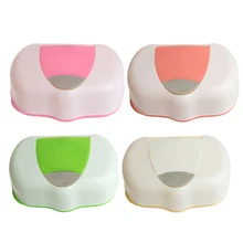 Dry Wet Tissue Paper Case Baby Wipes Napkin Storage Box Plastic Holder Container