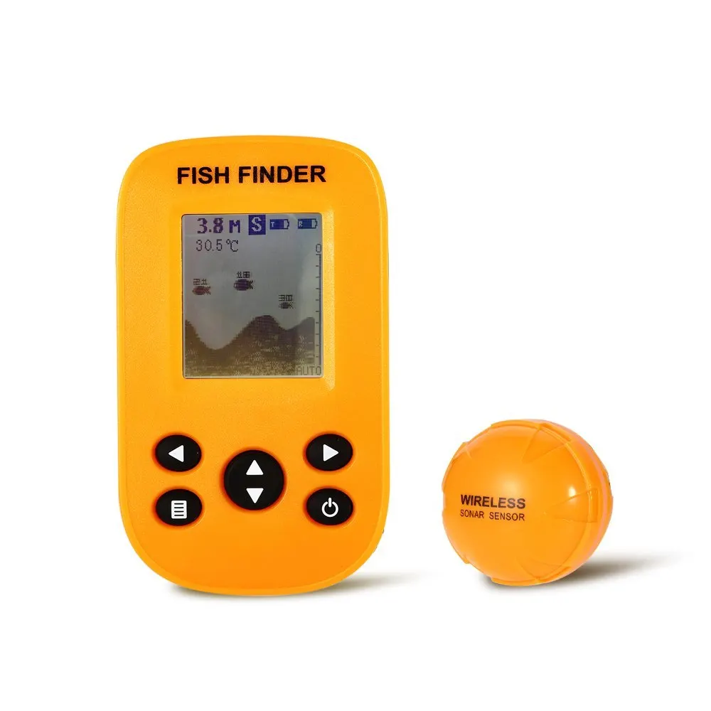 الكارب مكتشف إنذار الصيد مكتشف أداة المحمولة صياد السمك Fishfinder مع اللاسلكية الاستشعار سونار الأسماك عمق ل بحيرة نهر البحر