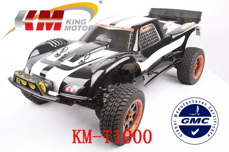 

KM 30.5cc powerfull 2 stroke 4 bolt engine Baja 5T+ SS GhostTunepipe +2.4G 3CH Transmitter RTR