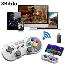 8bitdo геймпад для Mac OS Android пульт дистанционного управления Джойстик Беспроводной игровой bluetooth-контроллер SF30 Pro GamPad