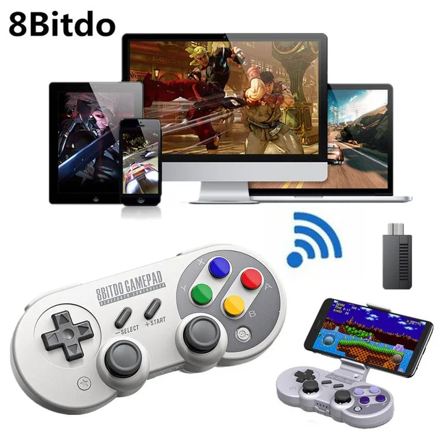 

8Bitdo Gamepad for macOS Android Controller Joystick Wireless Bluetooth Game Controller SF30 Pro GamPad