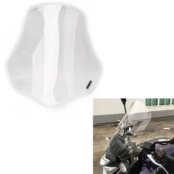 

Motorcycle High Quality ABS Front Windshield Windscreen Wind Deflectors Clear for FAZER YS250 40CM