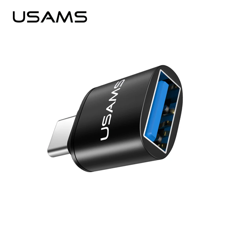 

OTG Adapter Type C 3.0 to USB 3.0,USAMS Adapter Data 2 in 1 Charge & Sync USB C Type-c Converter Charging For Samsung S9 MacBook