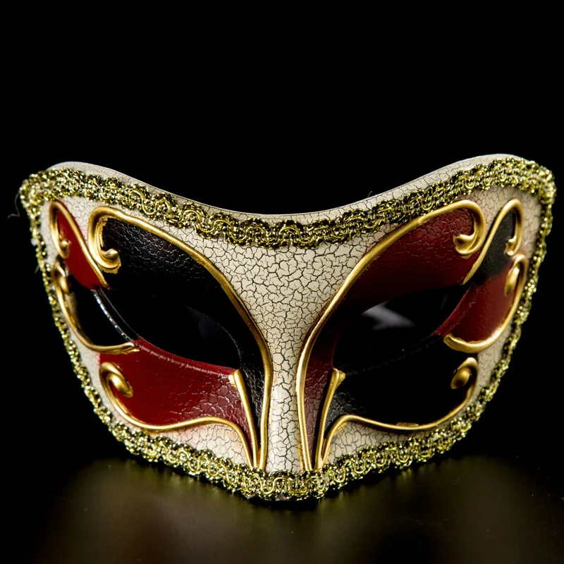Fashion Cosplay  Elegant Venetian Masquerade Mask Halloween Christmas Party Crack Lacework Mask