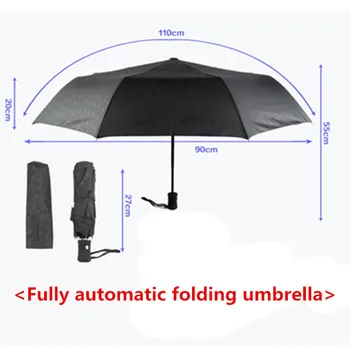 

Fully Automatic Folding Umbrella Rain Sunshade Quality Windproof For Audi A3 A4 A5 A6 A7 A8 S3 S4 S5 S6 S8 S7 Q3 Q5 Q7 RS3 RS5