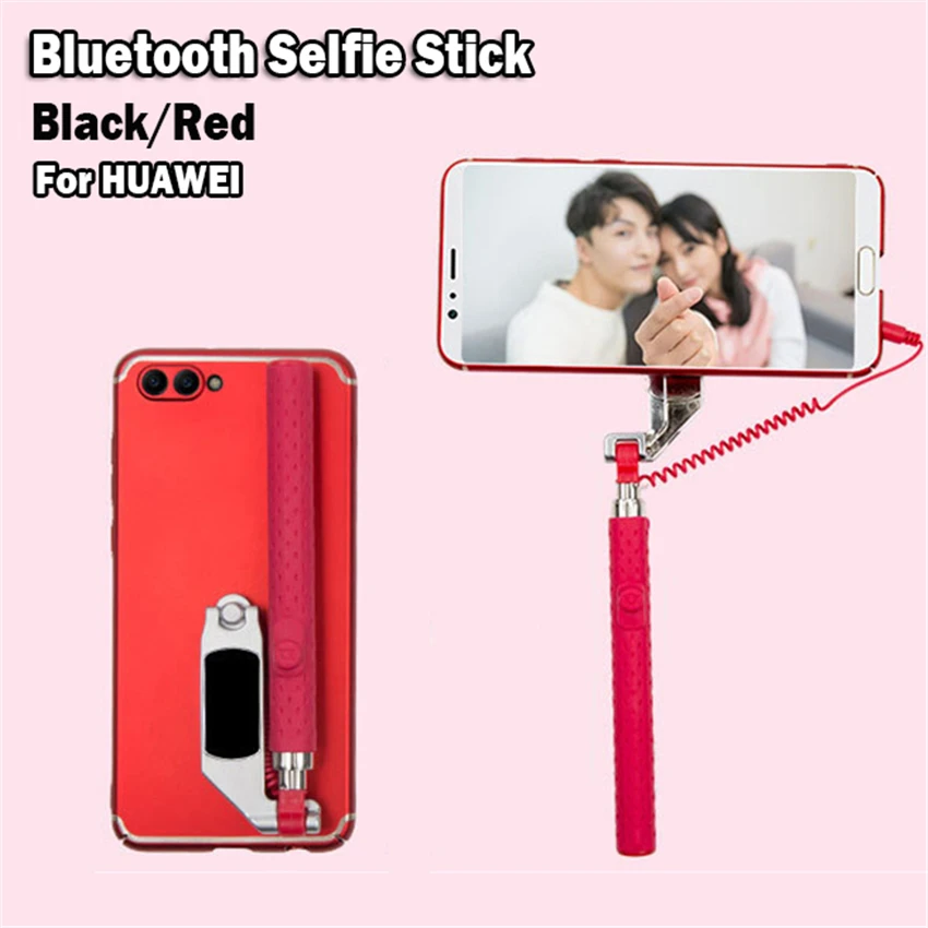 Stainless steel Selfie Stick Extendable Phone Cases For HUAWEI P9/10/20 Mini Remote Mirror mate 10 Back Cover |
